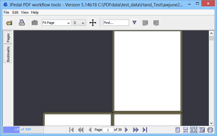 Pages with corrected background after fixing grey box issue